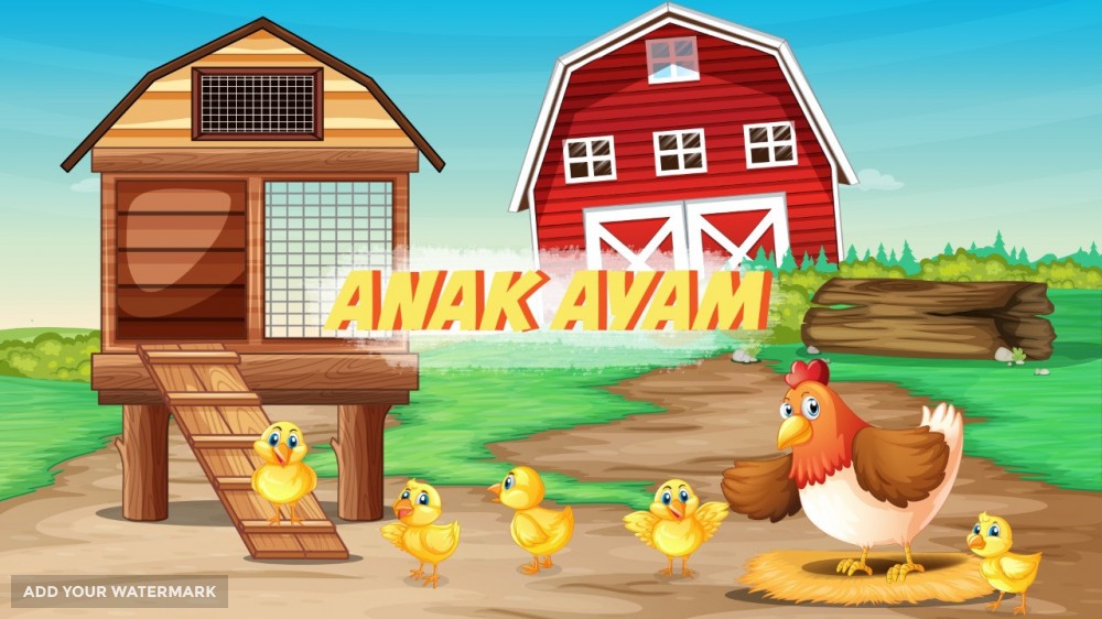 Ethan Daily l Anak Ayam Lagu populer Indonesia belajar berhitung Video Clip anak anak